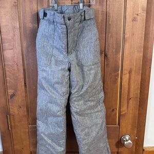 LL Bean Gray Ski Pants